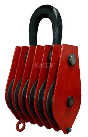 吊環(huán)型六輪滑車，軸套吊環(huán)型六輪滑車，滑車